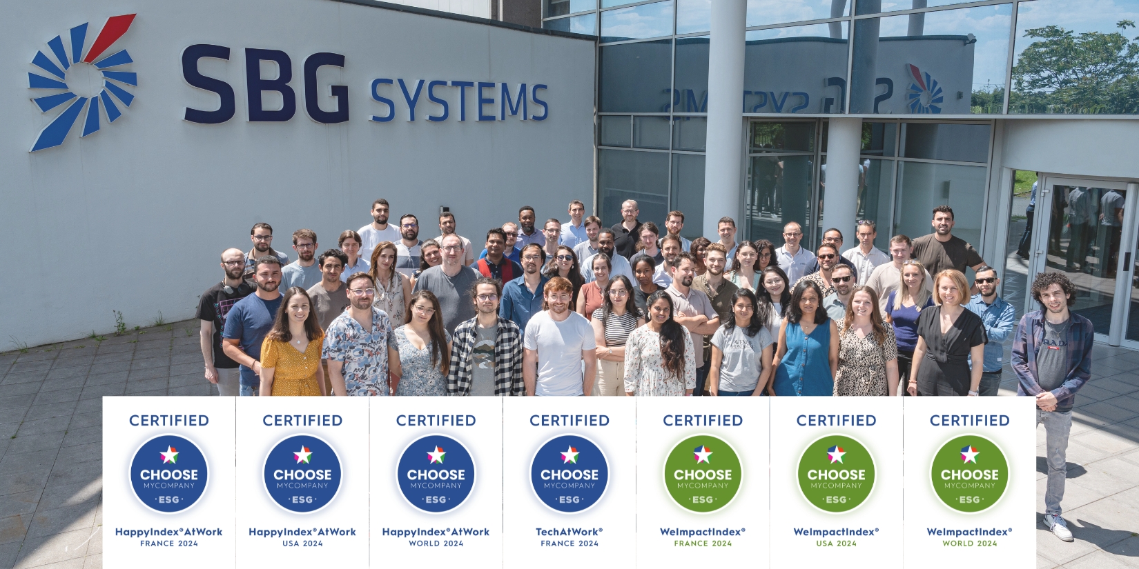 SBG Systems Best Team 2024